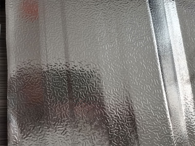 Galvanizado de acero antiderrapante