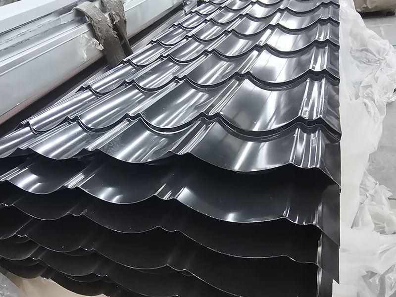 Chapa Imitación Teja Negro