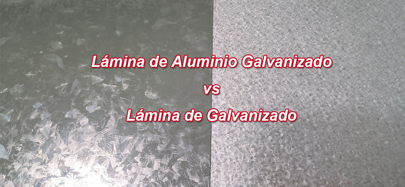 Lámina de Aluminio Galvanizado y Lámina Galvanizada