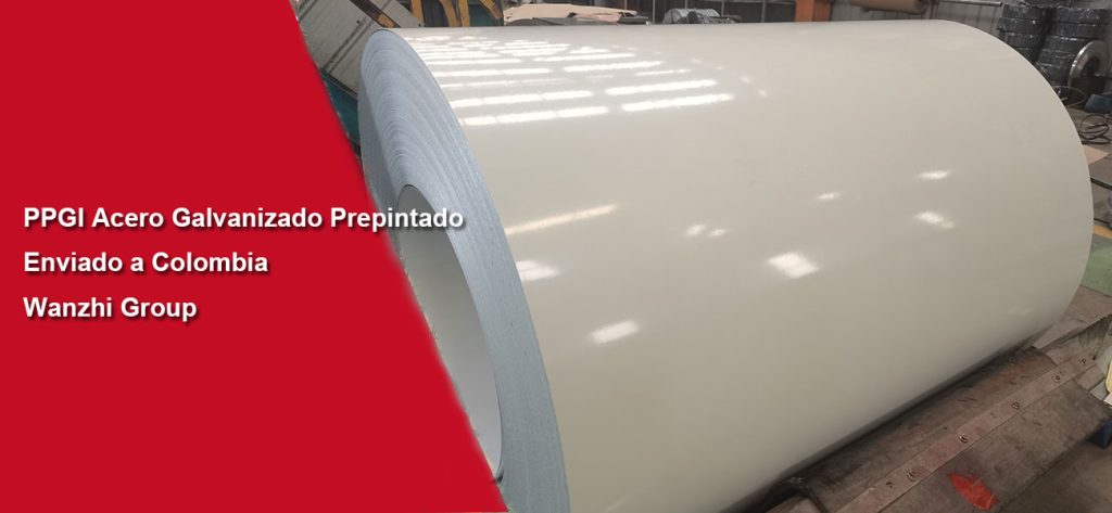 Blanco PPGI Acero Galvanizado Prepintado