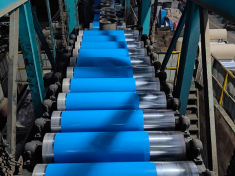 Producción 3000 Toneladas de Bobina de PPGI Azul 