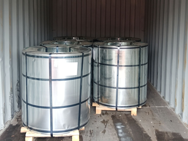 24 Toneladas de Acero de Aluminio Galvanizado en Islas Salomón - En Contenedor
