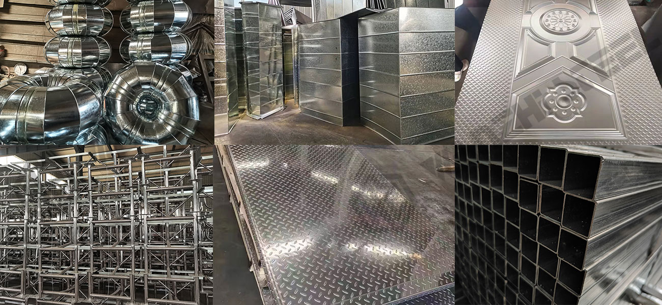 Uso de Lámina de Zinc Galvanizado Liso