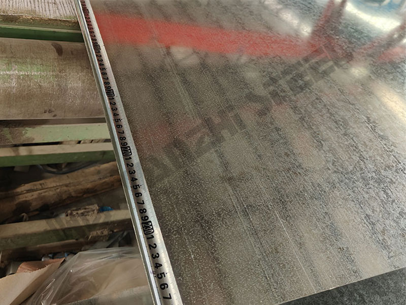 Producción de Plancha de Acero Galvanizado Lisa