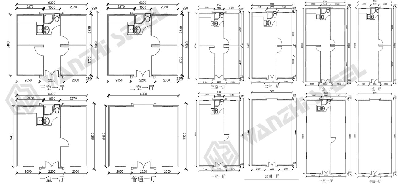 Plano de la Casa Plegable 