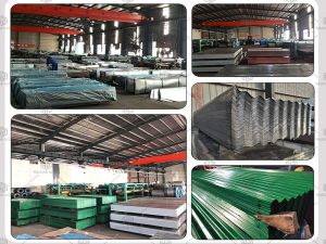 Lámina de Acero Corrugado Galvanizado y Pintado
