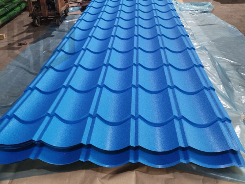 Teja de Aluzinc de Colores