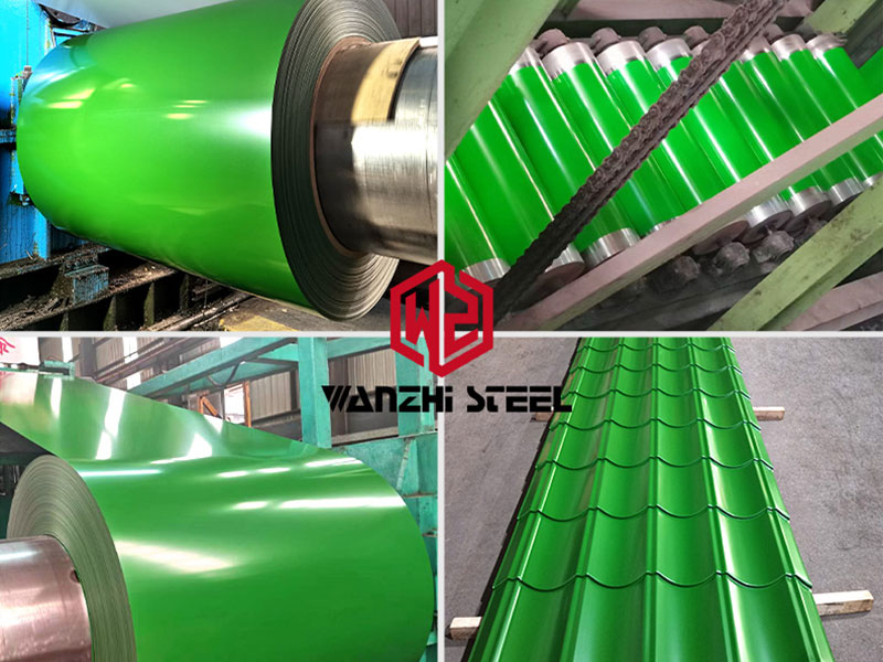 Chapa Prepintada Verde - Aluzinc Verde