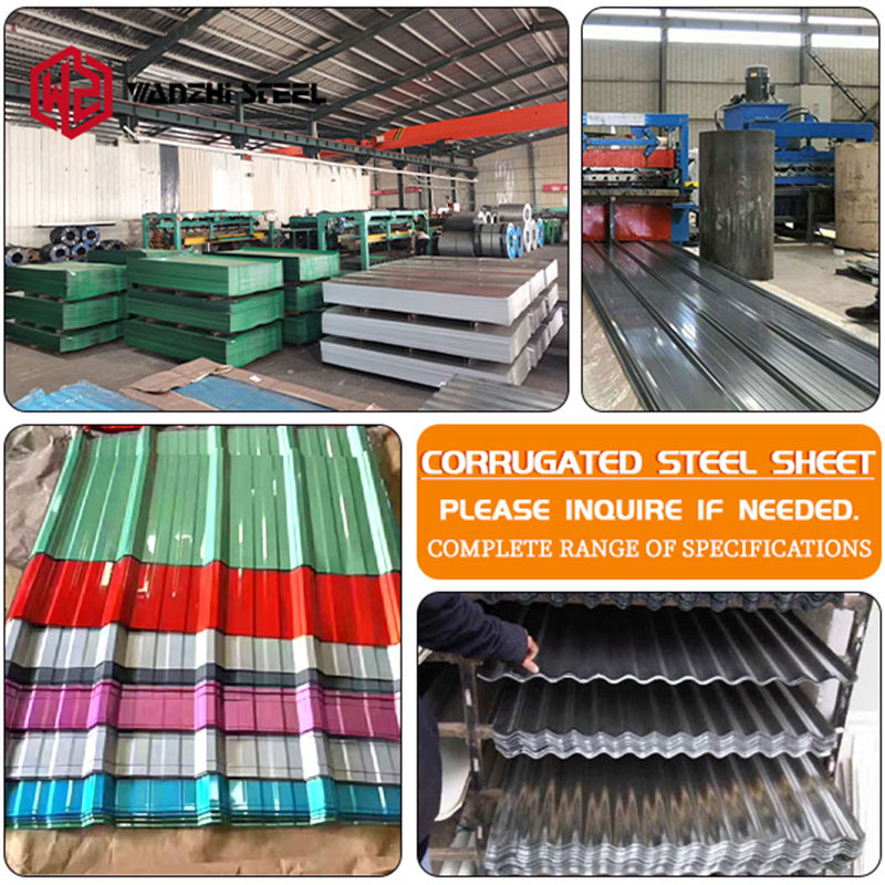 Plancha Acanalada Galvanizada y Pintada