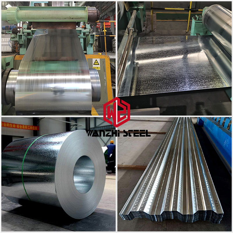 Planchas Galvanizadas para Techos en Rollo