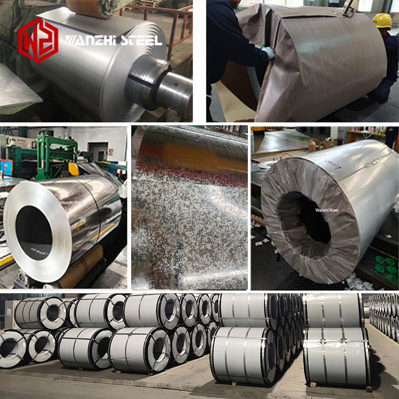 Acero Galvanizado en Frío y Acero Galvanizado en Caliente en Rollo y Lamina