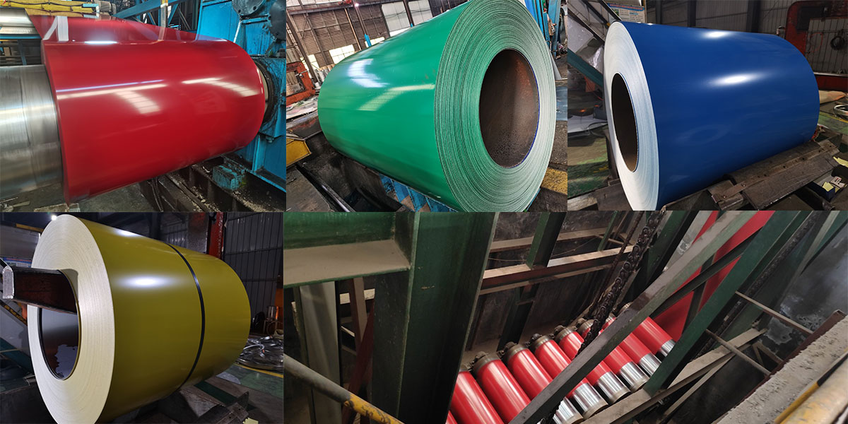 Bobinas de Acero Galvanizado Prepintado