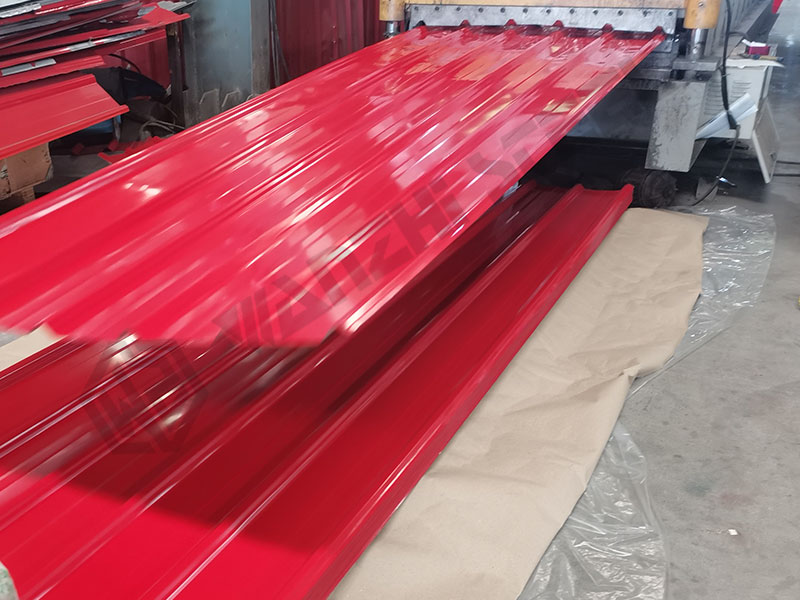 Lámina Roja para Techo