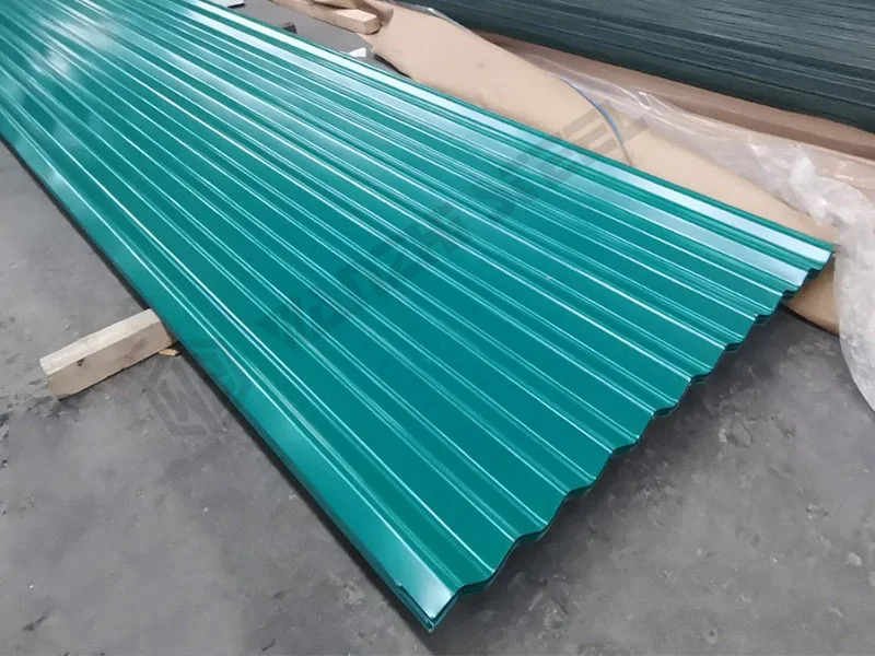 Chapas onduladas galvanizadas prepintadas - Grupo WanZhi