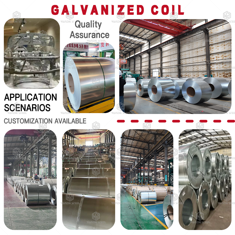 Bobinas de Acero Galvanizado - Grupo Wanzhi