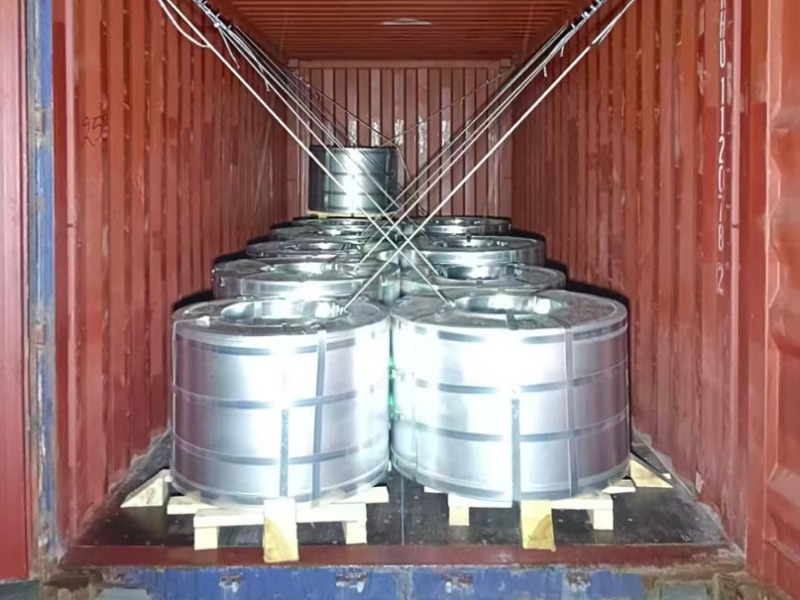 300 Toneladas de Bobinas de Acero Galvanizado Enviadas a Turquía - Wanzhi Grou