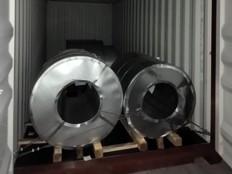 80 Toneladas de Flejes de Acero Galvalume Enviadas a Filipinas - Wanzhi Group