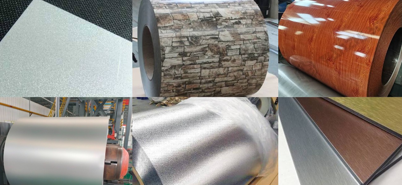 Acabado Superficial de la Bobina de Aluminio Prepintado
