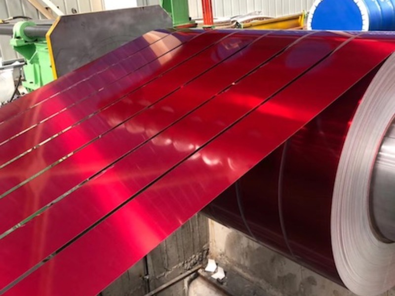 Tira de Aluminio Prepintado