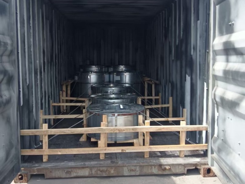 96 Toneladas de Flejes de Acero Galvanizado Z275 Enviadas a Vanuatu - Wanzhi Group