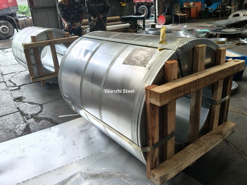 Bobina de Acero Galvanizado Prepintado en la Fábrica de Wanzhi Group