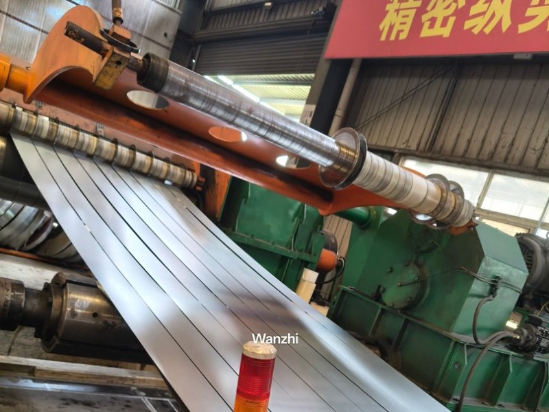 Producción de Flejes de Acero Galvanizado - Fábrica de Wanzhi Group