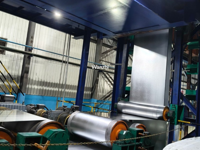 Producción de bobinas de acero Aluzinc -Wanzhi Steel