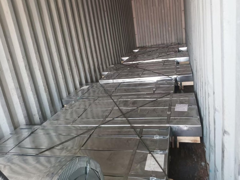 180 Toneladas de Láminas de Acero Galvanizado Enviadas a Uruguay