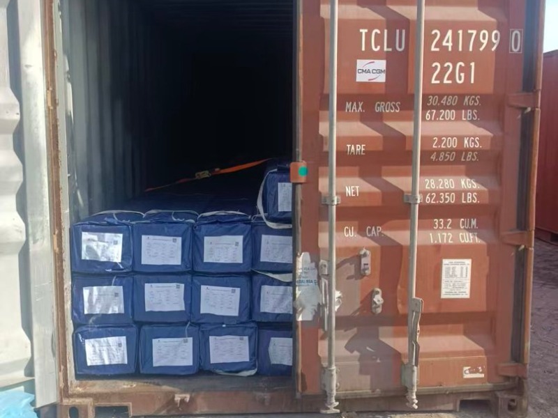 78 Toneladas de Tubos de Acero Galvanizado Enviadas a Nigeria - Wanzhi Group
