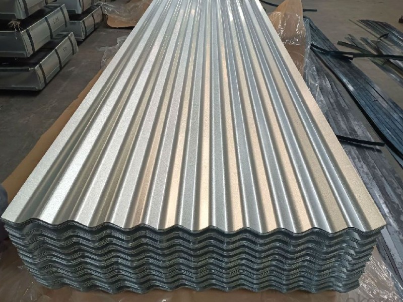 hapa de techo de acero Galvalume - panel corrugado de Aluzinc